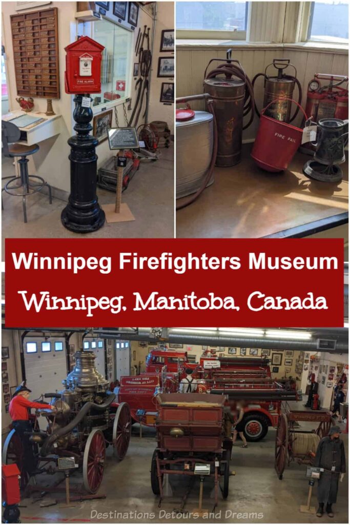 Winnipeg Firefighters Museum - An old fire station in Winnipeg, Manitoba, Canada, now houses a museum with vintage firefighting vehicles and equipment