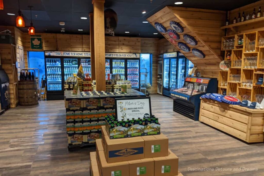 Trans Canada Brewing Store Brewery store