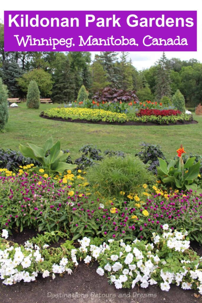 The Gardens Of Kildonan Park In Winnipeg – Beautiful gardens are among the many features of Kildonan Park in Winnipeg, Manitoba, Canada