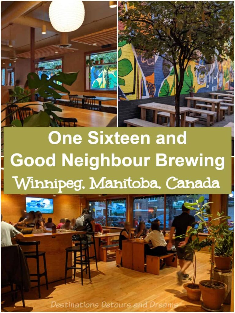 One Sixteen and Good Neighbour Brewing One Sixteen and Good Neighbour Brewing in Winnipeg, Manitoba, Canada - elevated pub fare and taproom for a female owned and operated craft brewery