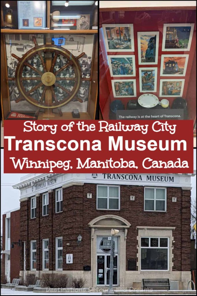 Transcona Museum in Winnipeg, Manitoba, Canada spotlights the history of Transcona, the railway city that amalgamated with Winnipeg in 1972