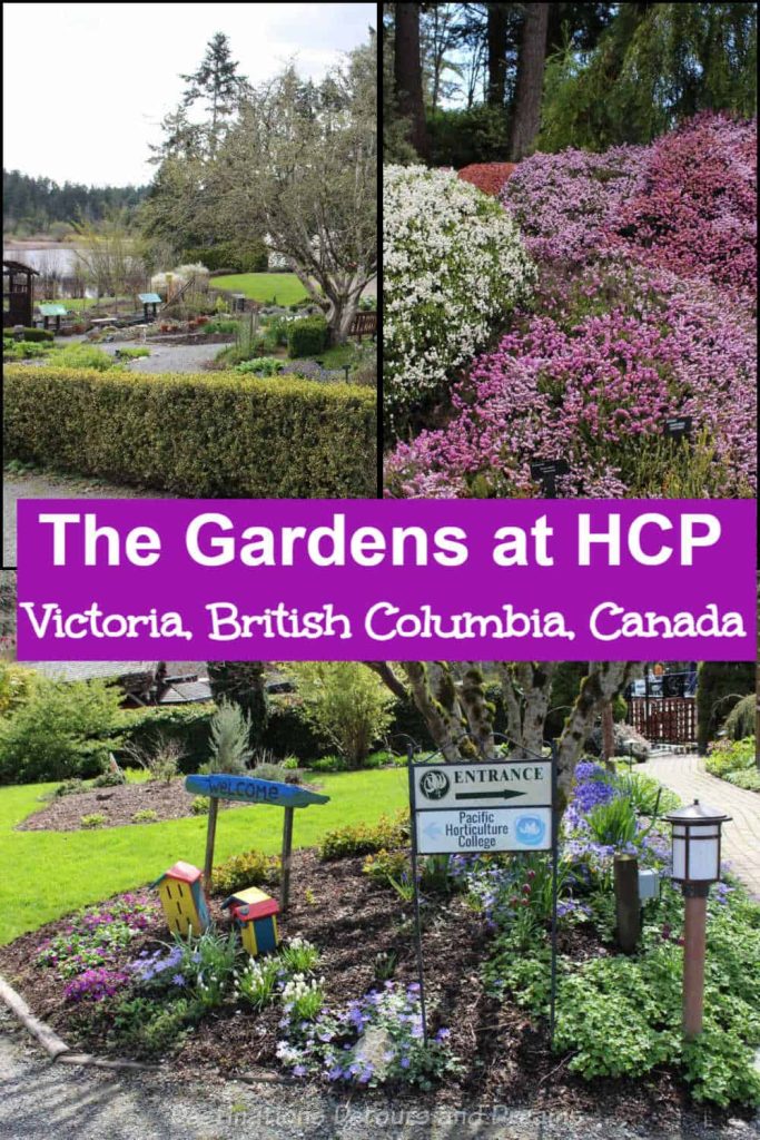 The Gardens at HCP - The beautiful gardens at the Horticultural Centre of the Pacific in Victoria, British Columbia, Canada contain demonstration gardens, a conservation area, a horticultural college, and a café.