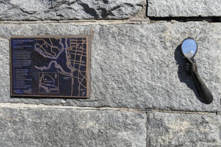 Victoria’s Hands Of Time Art Installation
