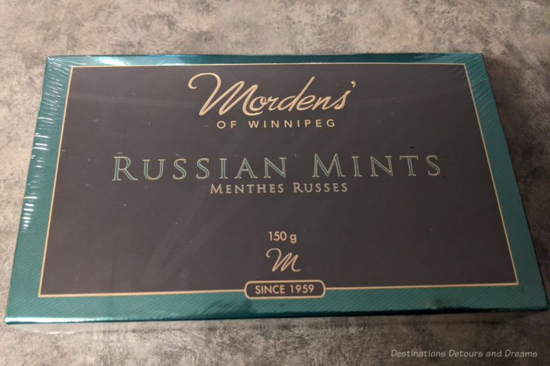 Box of Mordens' of Winnipeg Russian Mints