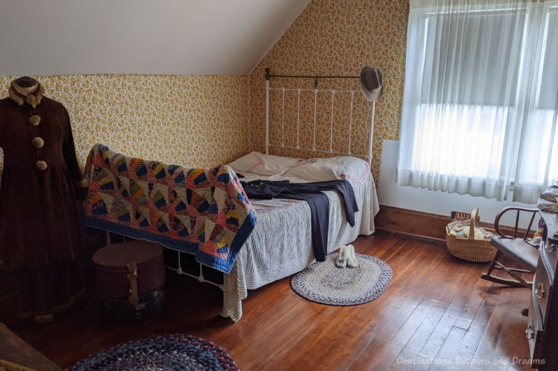 Miami Railway Station Museum Bedroom Bedroom in a museum decorated in early 1900s style