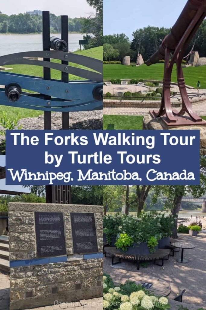 The Forks Turtle Tours Walking Tour Winnipeg Review of Rivers, Trails, and Trade - Indigenous Walking Tour of The Forks in Winnipeg, Manitoba, Canada by Turtle Tours