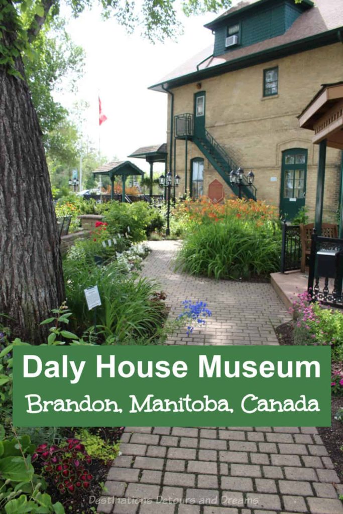 Daly House Museum - A house museum and garden in Brandon, Manitoba, Canada provides a look at Victorian-era life and Brandon history