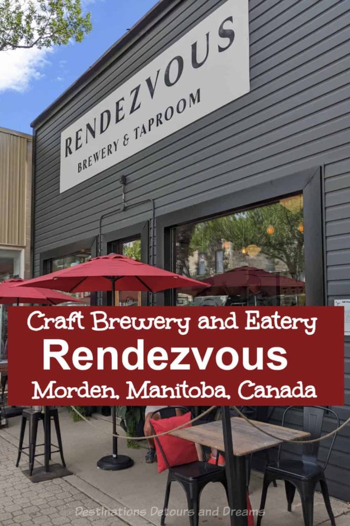Rendezvous Rendezvous - a relaxed and welcoming craft brewery and eatery in Morden, Manitoba, Canada