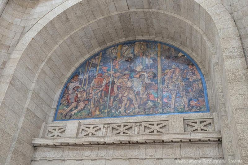 Mural Allegory of Canada's War Record